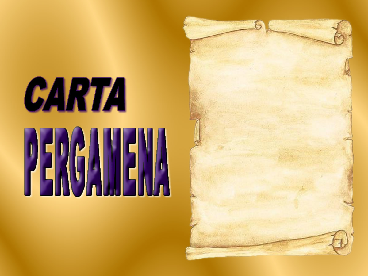 CARTA PERGAMENA