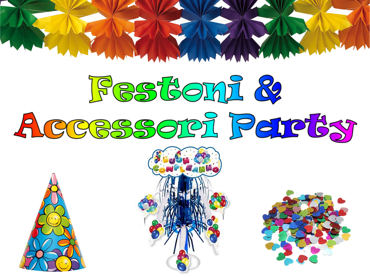FESTONI E ACCESSORI PARTY
