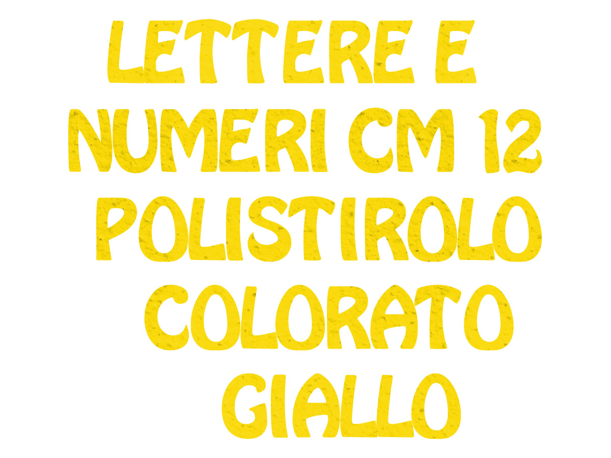 POLY COLOR GIALLO