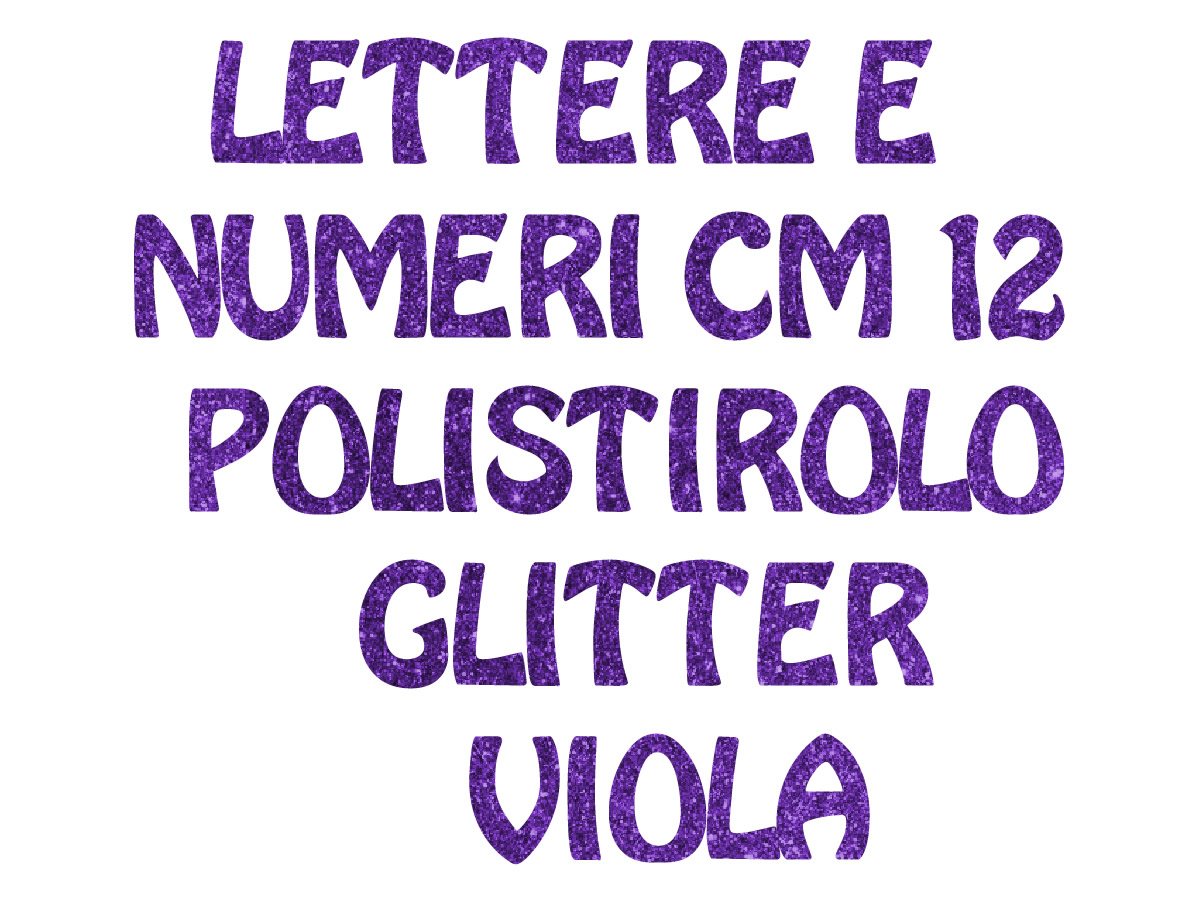 POLY GLITTER VIOLA