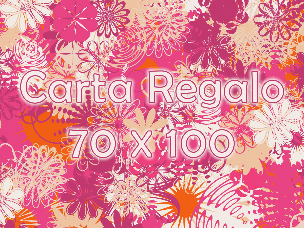 CARTA REGALO 70X100