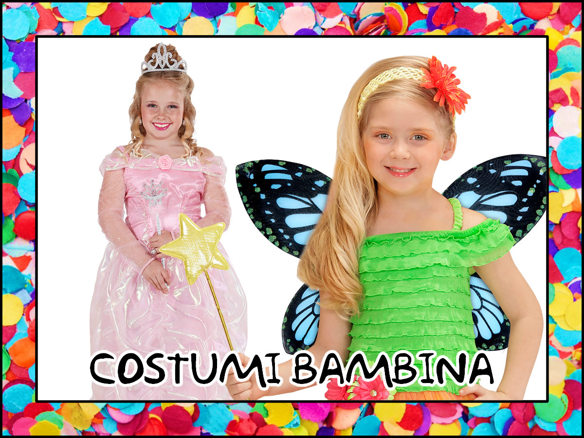 COSTUMI BAMBINA 5-13 ANNI