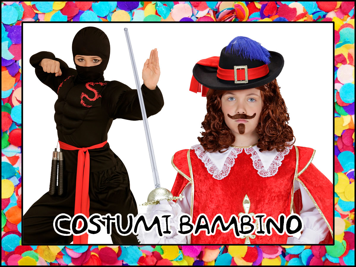 COSTUMI BAMBINO 5-13 ANNI