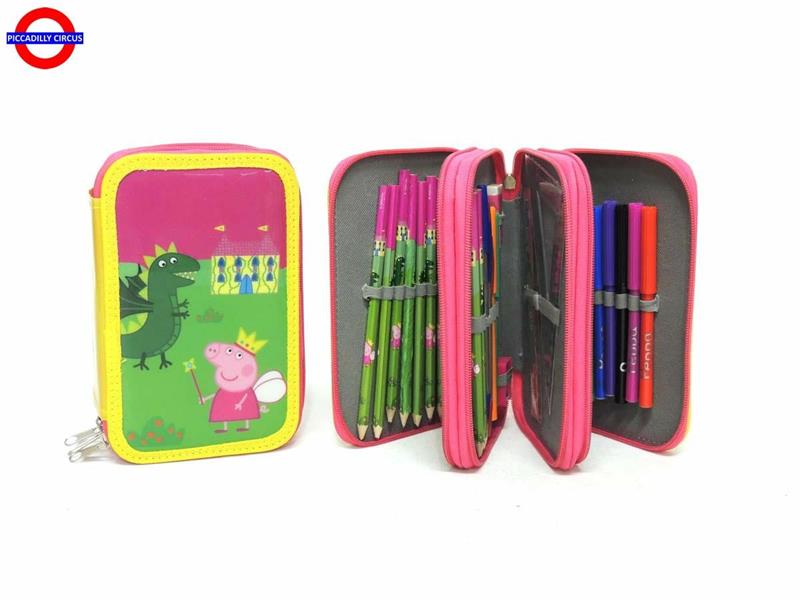 ASTUCCIO 3 ZIP PEPPA PIG