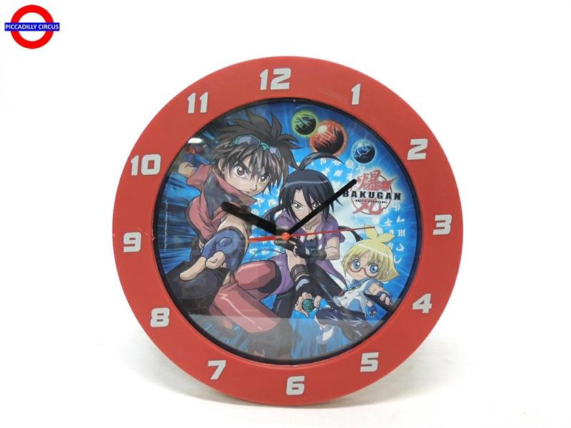 OROLOGIO PARETE BAKUGAN