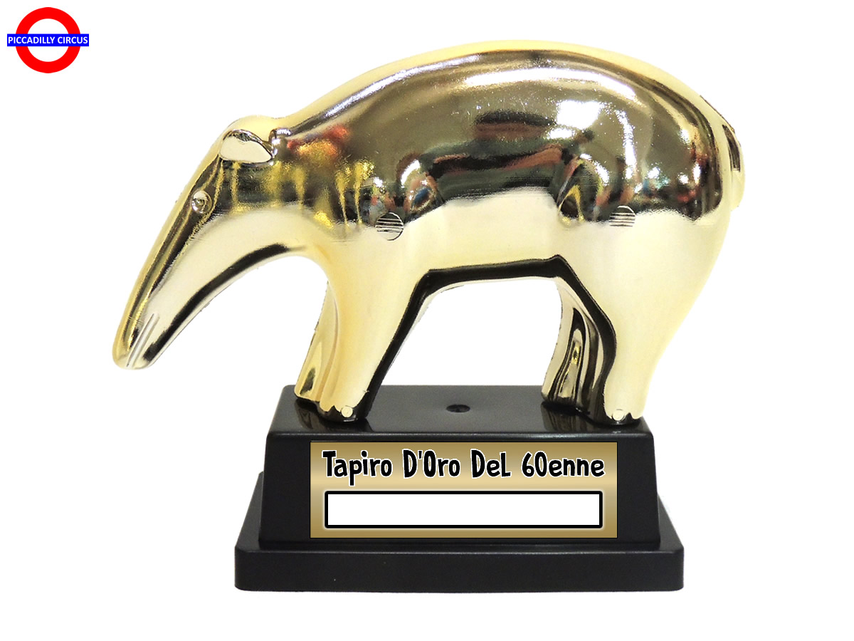 TAPIRO D'ORO CM.21 60 ANNI - TROFEI - Piccadilly Circus