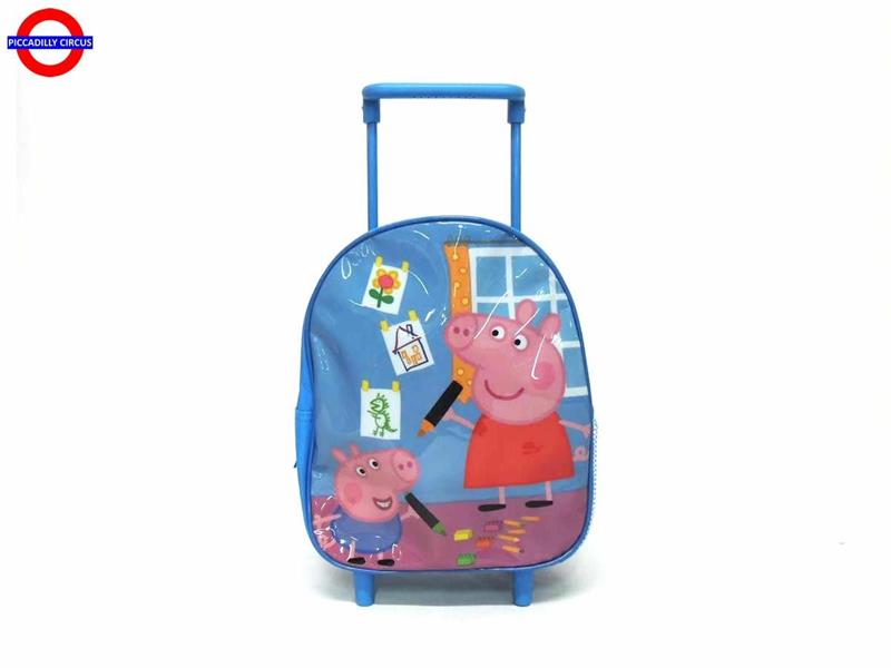 TROLLEY ASILO PEPPA PIG BLU CM.33