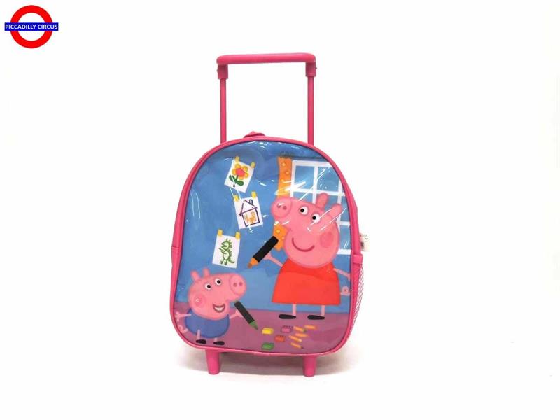 TROLLEY ASILO PEPPA PIG ROSA CM.33