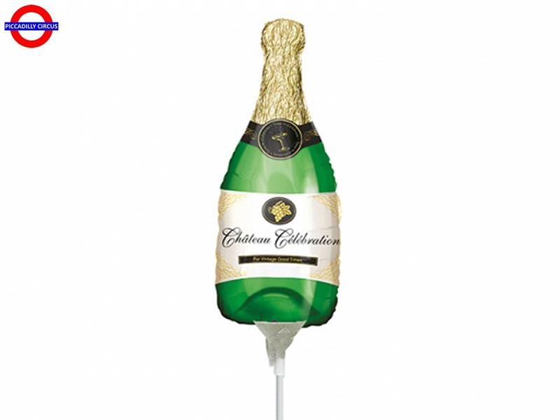 MYLAR BOTTIGLIA CHAMPAGNE MINI SHAPE
