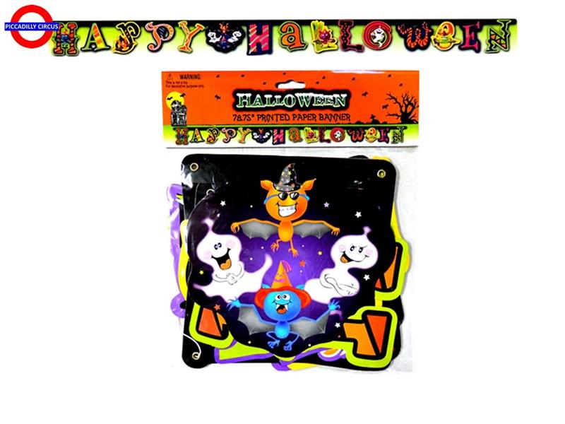 FESTONE SCRITTA HALLOWEEN CM.200