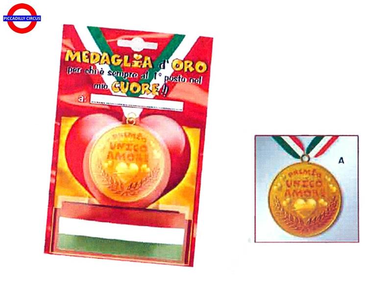 MEDAGLIA D`ORO AMORE