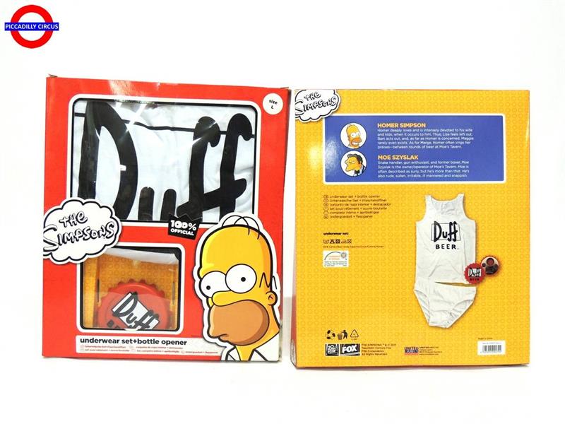 SET INTIMO E APRIBOTTIGLIE SIMPSON