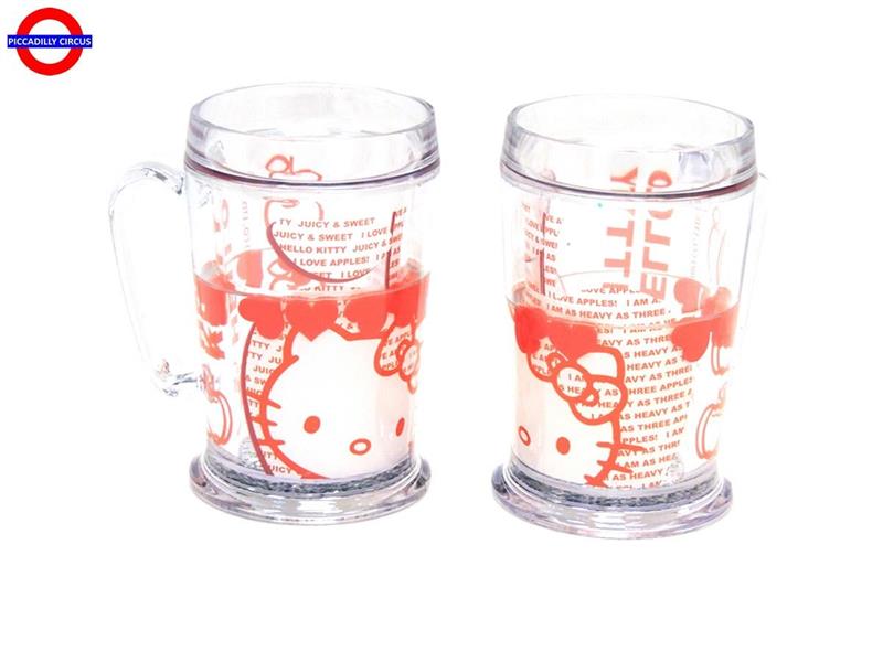 TAZZA HELLO KITTY LOVE CON ACQUA