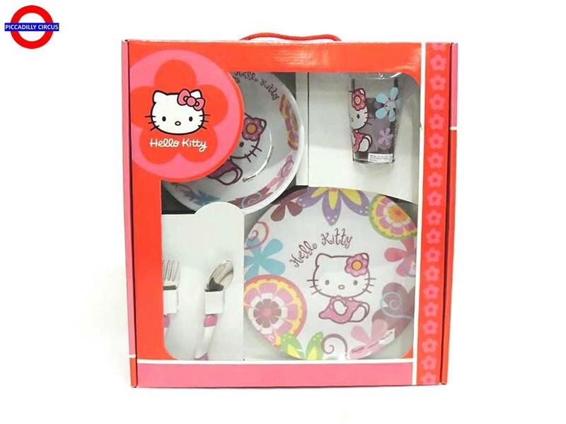 SET PAPPA HELLO KITTY CF.4 PEZZI