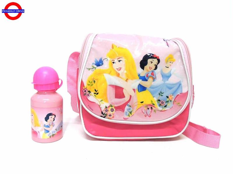 BORSA PORTA MERENDA PRINCIPESSE TERMICA CON BORRACCIA CM