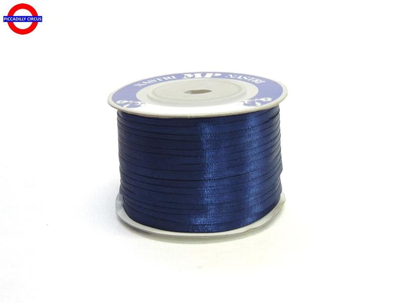 NASTRO RASO mm03X100m BLU