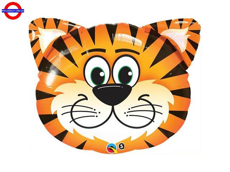 MYLAR ANIMAL SUPER SHAPE TESTA TIGRE 30