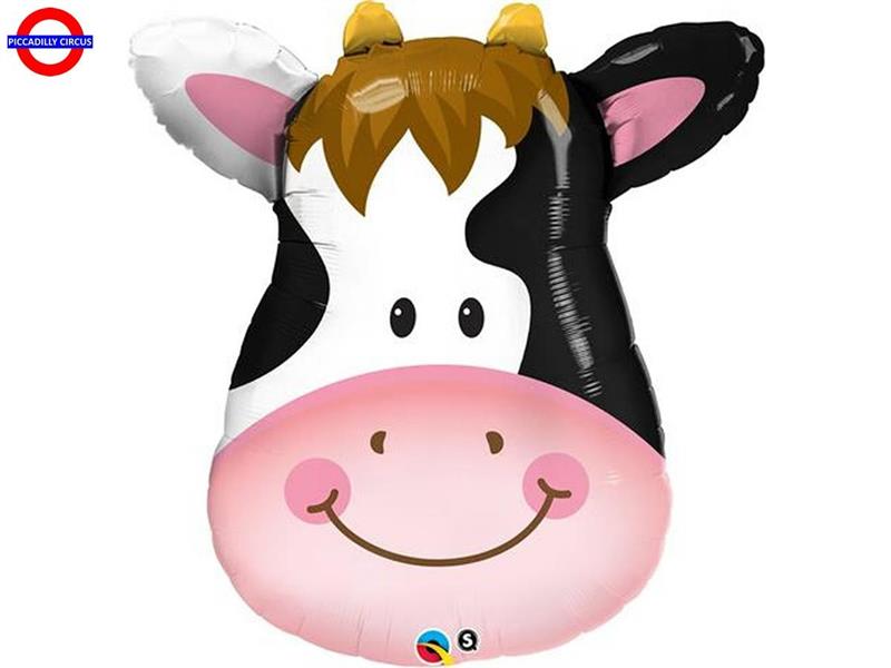 MYLAR ANIMAL SUPER SHAPE TESTA MUCCA 32