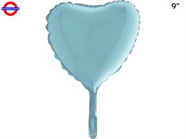 MYLAR CUORE 09 CELESTE