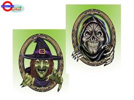 FESTONE HALLOWEEN CM.28X37 2 SOGGETTI