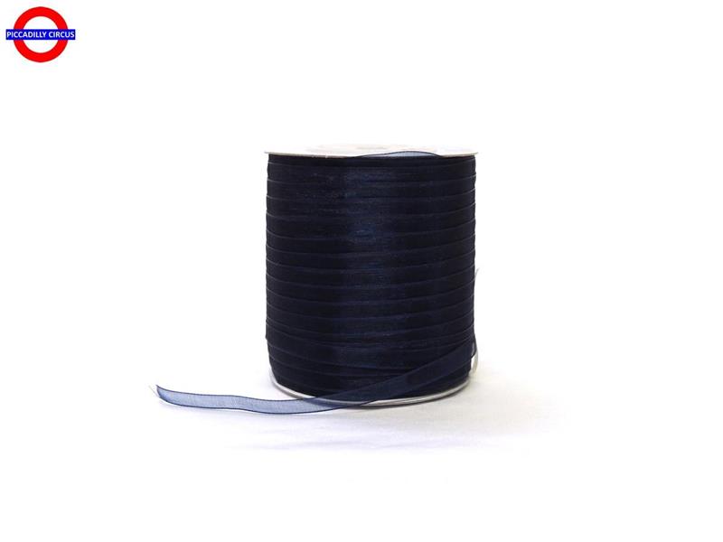 NASTRO ORGANZA mm05X200m BLU