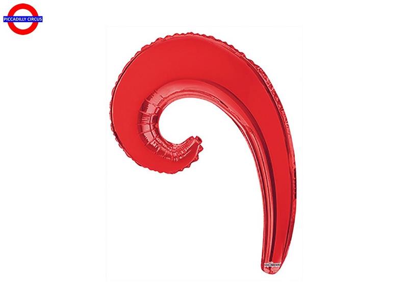 MYLAR KURLY WAVE 14 ROSSO