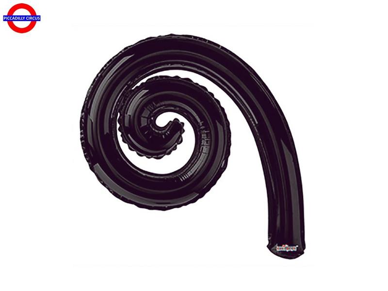 MYLAR KURLY SPIRAL 14 NERO