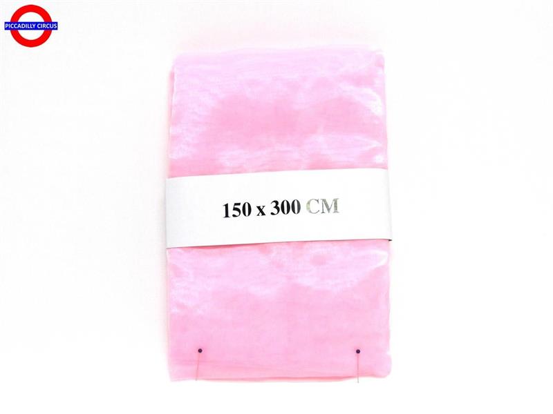 TELO ORGANZA cm150X300cm ROSA