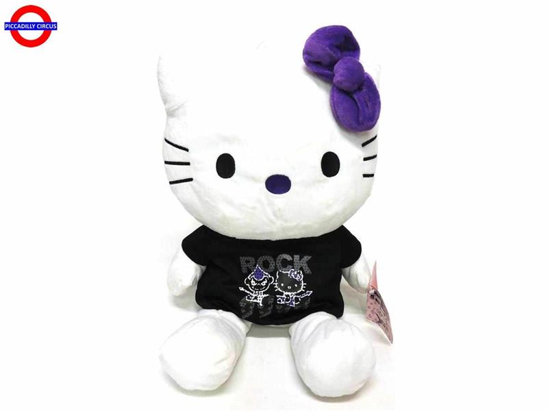 PELUCHE HELLO KITTY CM.60 MAGLIA NERA