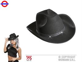 CAPPELLO COW GIRL CON STRASS