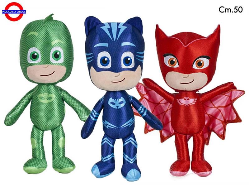 PELUCHE PJ MASKS CM.50 3 ASS