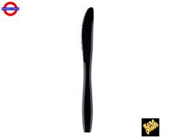 POSATE NERO COLTELLO 190mm CF.10 PEZZI