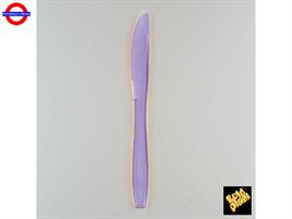 POSATE LILLA TRASPARENTE COLTELLO 190mm CF.10 PEZZI
