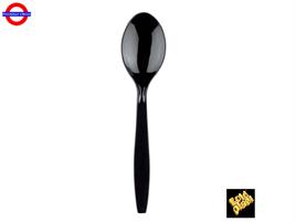 POSATE NERO CUCCHIAIO 190mm CF.10 PEZZI