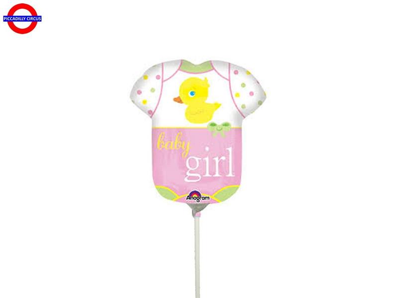 MYLAR NASCITA MINI SHAPE BABY GIRL