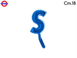  MINILOON LETTERA CM.18 BLU S