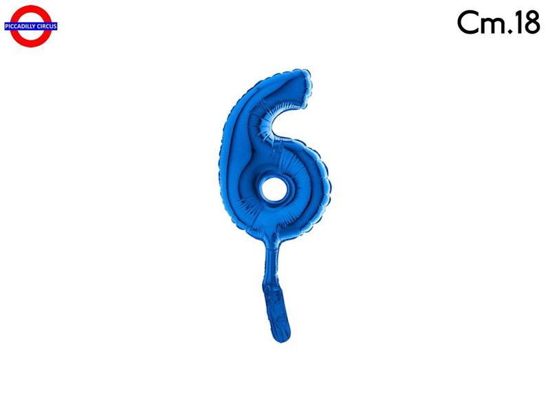  MINILOON NUMERO CM.18 BLU 6