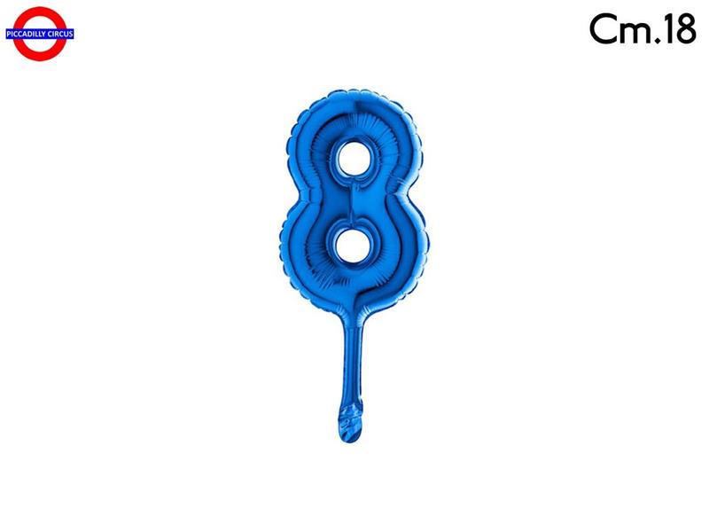  MINILOON NUMERO CM.18 BLU 8