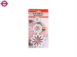 STAMPI AD INCISIONE MARGHERITA CF.3 PEZZI