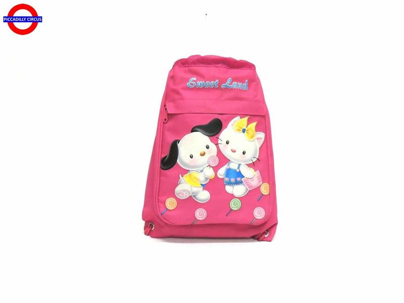 SACCA SWEET LAND FUXIA CM.27X37 2 SCOMPARTI