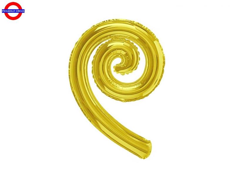 MYLAR KURLY SPIRLY 14 ORO