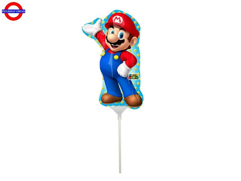  MYLAR SUPER MARIO MINI SHAPE