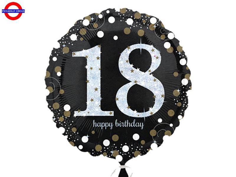 MYLAR 18 ANNI 18 OLOGRAFICO GOLD