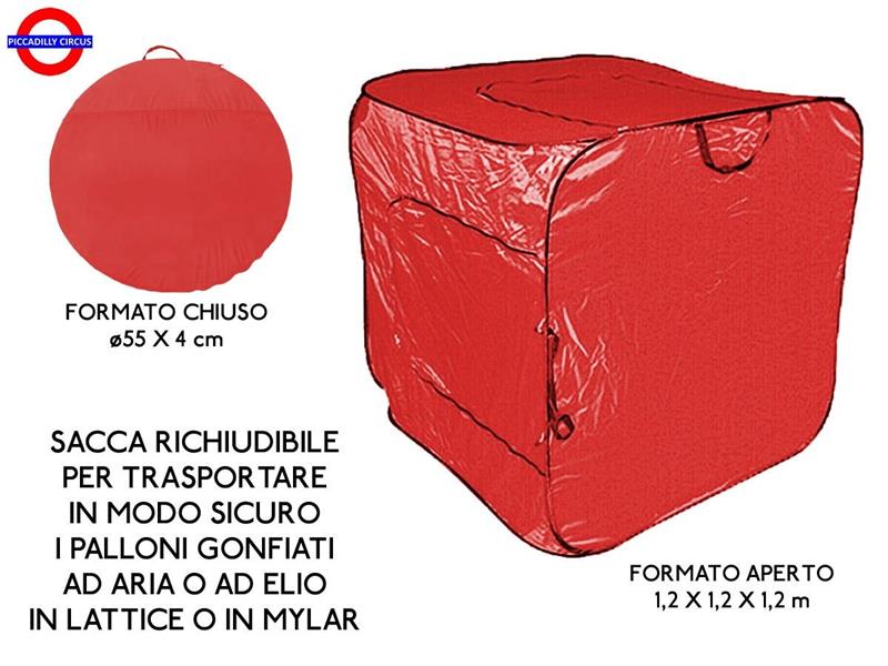 SACCA PORTA PALLONI GRANDE CM.120