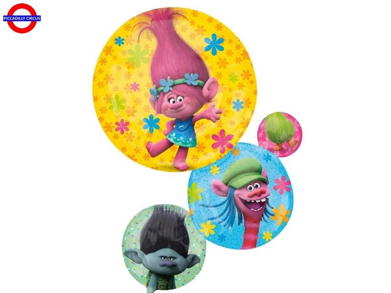  MYLAR TROLLS SUPER SHAPE MULTIBALLOON