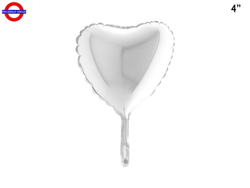 MYLAR CUORE 04 BIANCO