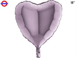 MYLAR CUORE 18 LILLA
