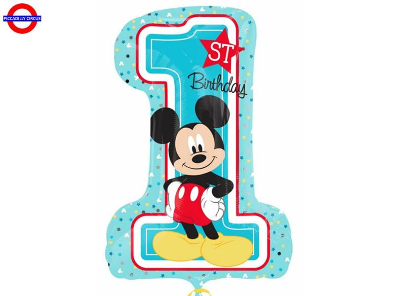  MYLAR MICKEY SUPER SHAPE 1°COMP.