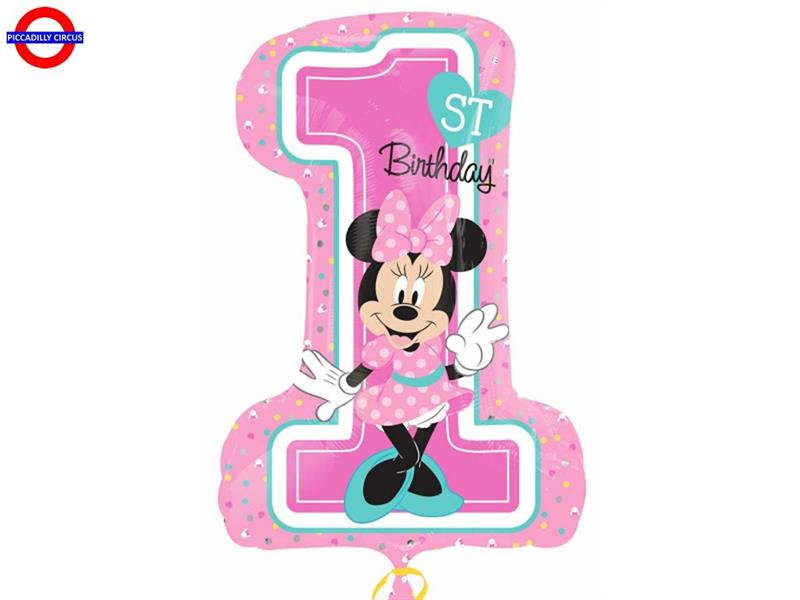  MYLAR MINNIE SUPER SHAPE 1°COMP.