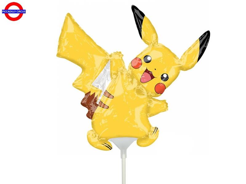  MYLAR POKEMON MINI SHAPE PIKACHU